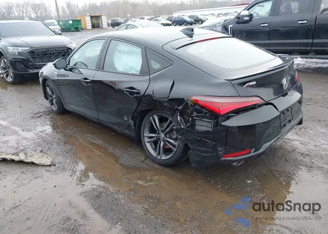 2025 Acura Integra A-Spec Technology z USA, uszkodzony, nr VIN 19UDE4H63SA012970